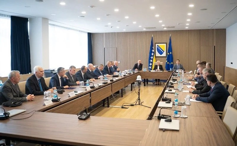 Predsjedateljica Krišto s rukovoditeljima policijskih i sigurnosnih agencija BiH